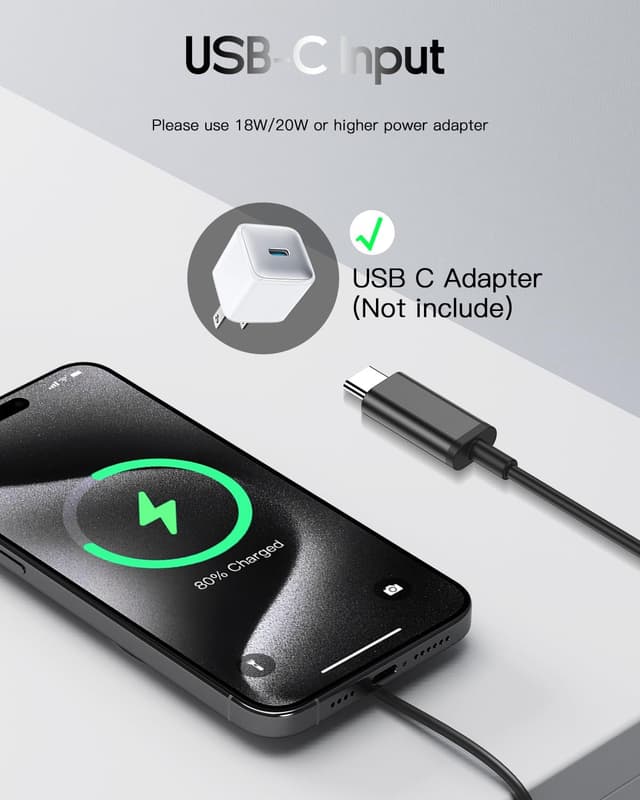 Thumbnail 2 de Chargeur Magnétique iPhone 15–17 15 W