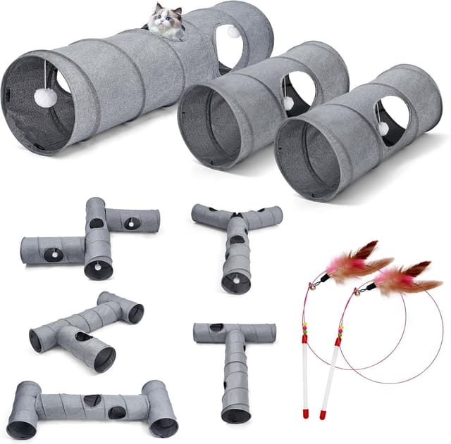 Detalle de Odoland cat play tunnels 110cm