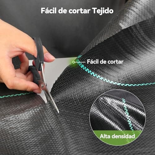 Detalle 2 de iropro Malla Antihierbas 2m x 50m
