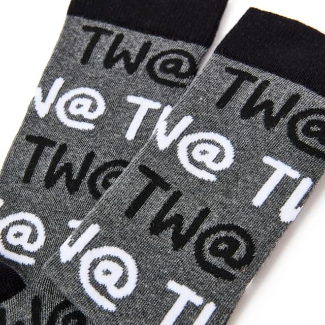 Detalle de Urban Eccentric Unisex Tw@ Socks – 1 Pair of Cotton Novelty Socks (Gift)