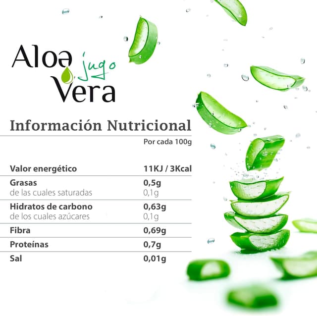 Thumbnail 2 de DRASANVI Jugo de Aloe Vera 100% Puro BIO 1l