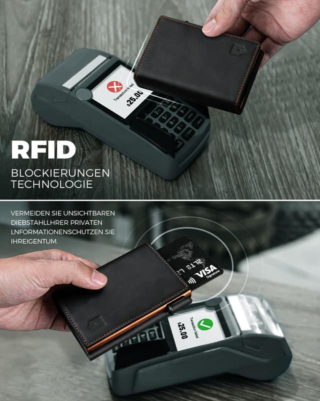 Thumbnail 6 de DODENSHA MagSnap Slim Wallet Herren