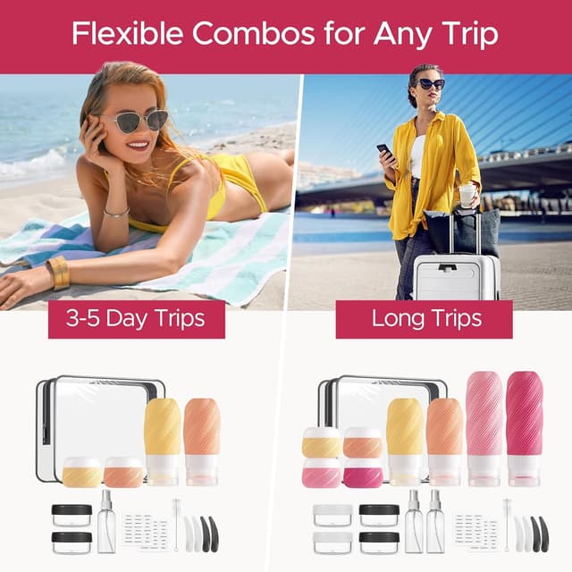 Thumbnail 6 de LitBear 23 Pack TSA Approved Travel Bottles