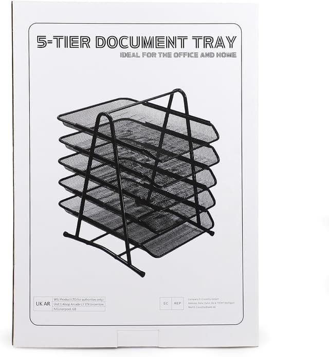 Detalle 2 de TSDRBWO 5 Niveles organizador A4