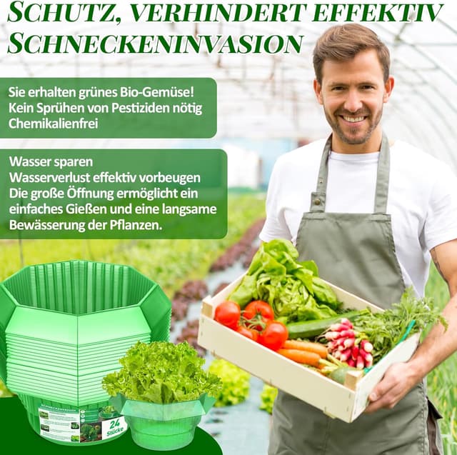 Thumbnail 6 de Anti Limaces et Escargots 24 Pièces Bleu