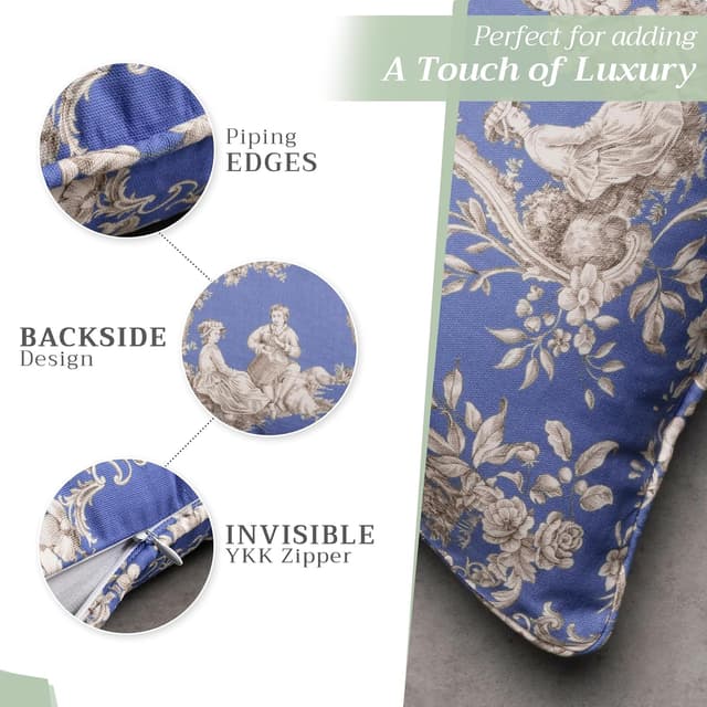 Thumbnail 3 de Maison d' Hermine 20x20 pillow cover 🛋