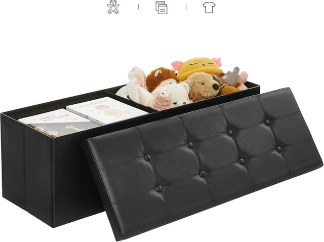 Thumbnail 4 de SONGMICS Cassapanca Contenitore 120L