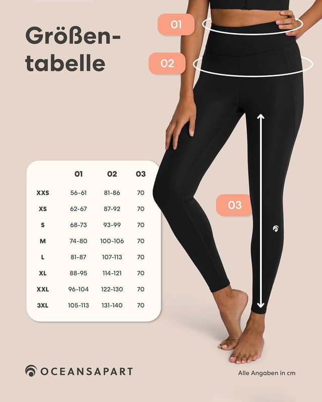 Thumbnail 6 de Oceansapart Soho Pant Leggings mit Handytaschen – blickdicht & feuchtigkeitsableitend, Damen