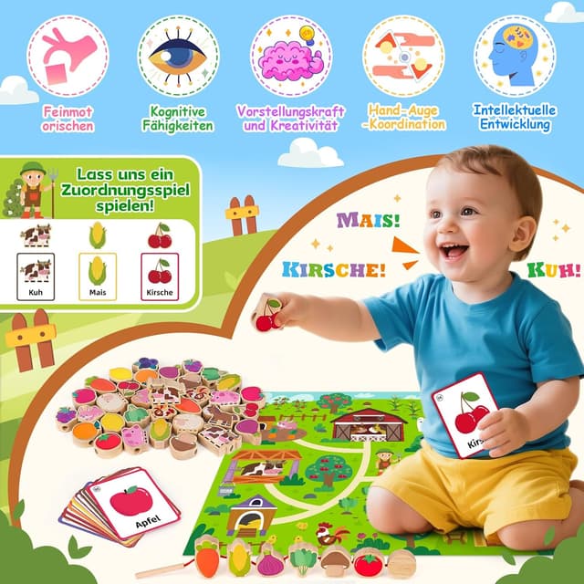 Thumbnail 2 de Montessori Spielzeug ab 2 Jahren