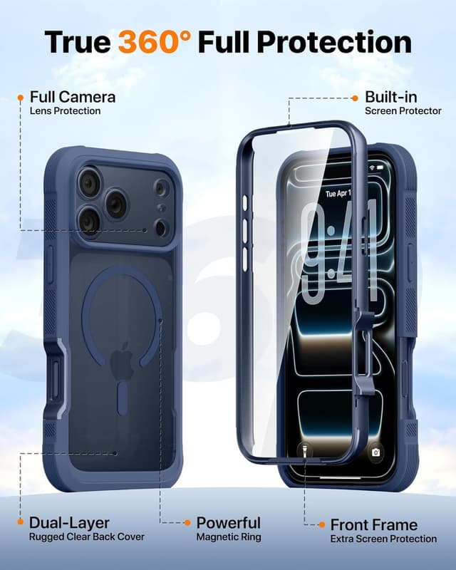 Detalle 2 de Diaclara iPhone 17 Pro Max case 6.9-inch