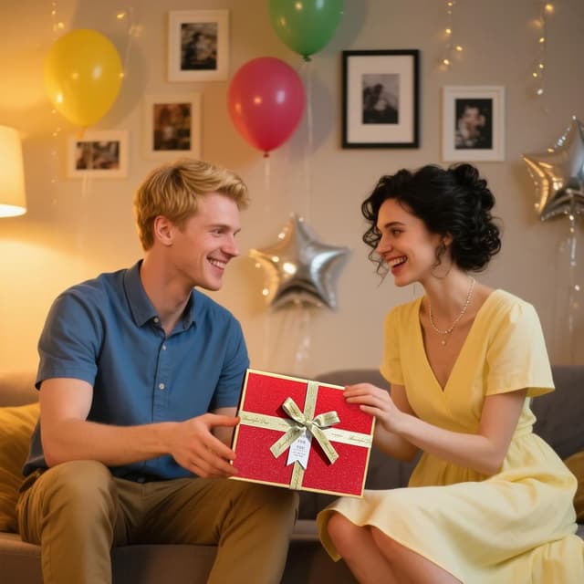 Thumbnail 6 de Red Gift Box Set 3 Pack 17.5cm