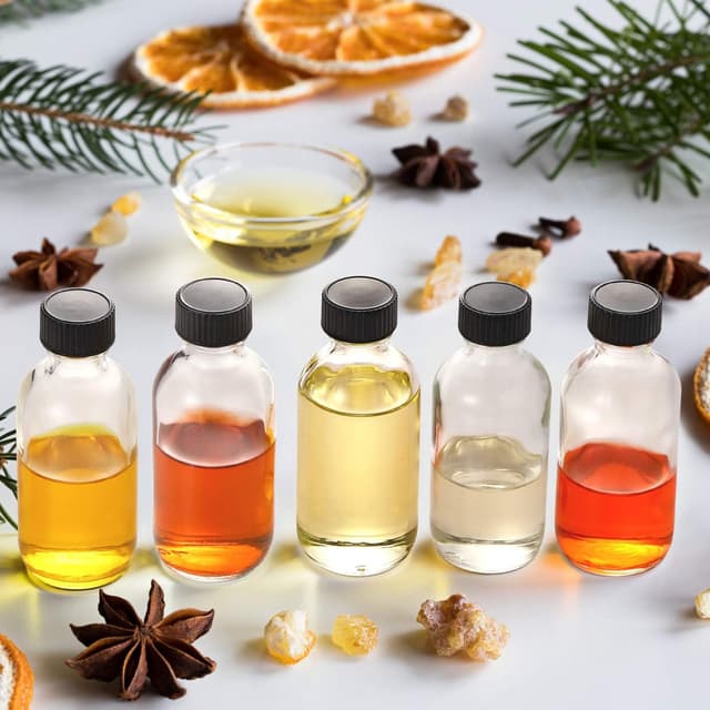 Thumbnail 6 de 2 oz Small Clear Glass Bottles 12 Pack