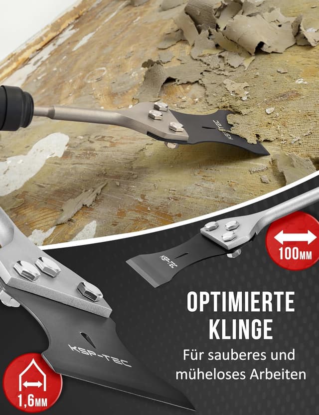 Thumbnail 4 de KSP-TEC SDS Plus Spachtelmeißel mit Ersatzklinge