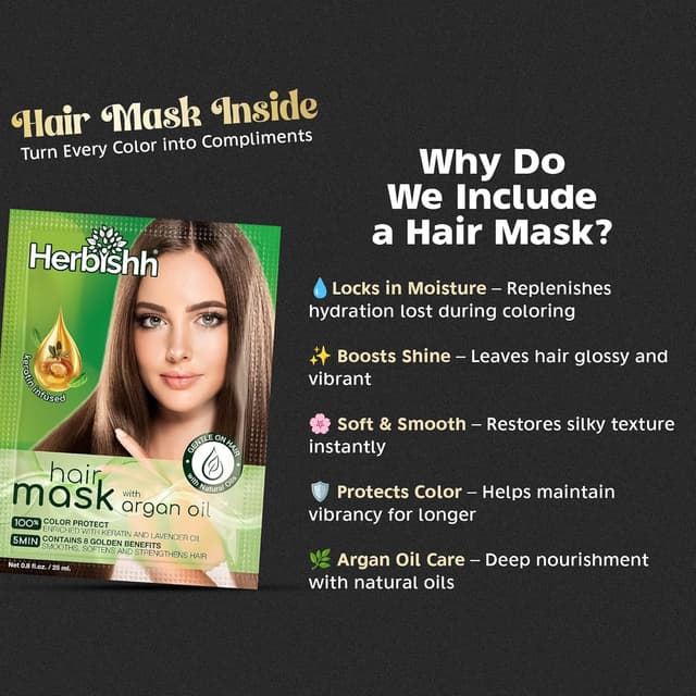 Thumbnail 6 de Herbishh Hair Color Shampoo 500ml — Black