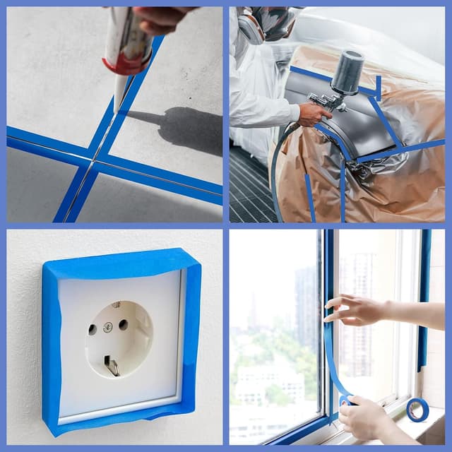 Detalle 2 de 36mm painters masking tape, 10 rolls