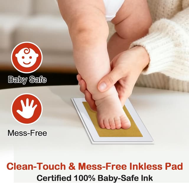 Thumbnail 2 de PewinGo Kit empreintes bébé XL 2 tampons 👶