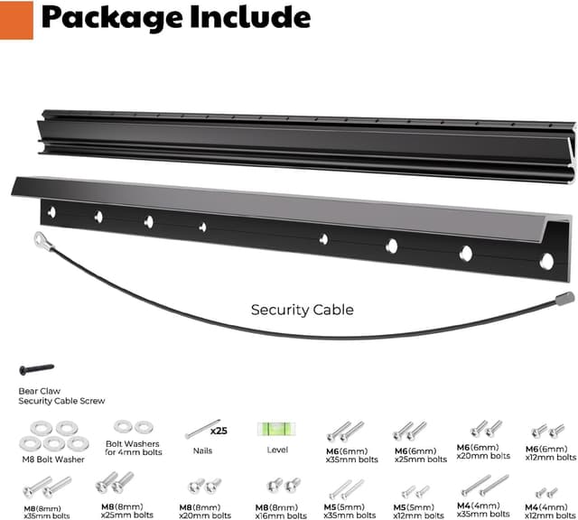 Thumbnail 4 de AENTGIU Studless TV Wall Mount 26-55 inch