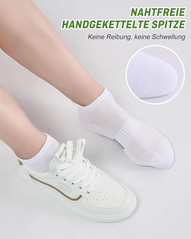 Detalle 2 de inaWarm Bambus Sneaker Socken 6 Paar
