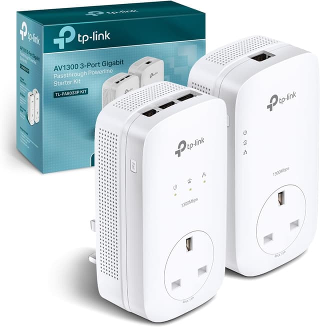 Detalle de TP-Link TL-PA8033PKIT powerline starter kit