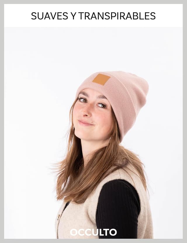 Thumbnail 3 de Gorro de invierno Occulto con parche de cuero