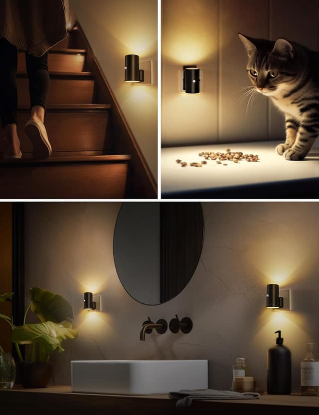Detalle 1 de LOHAS-LED Nachtlicht 1 Stück mit Bewegungsmelder