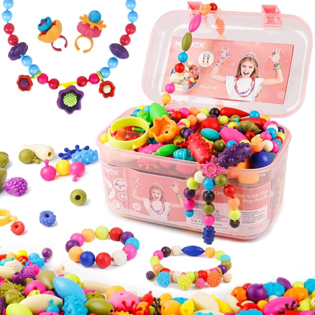 Detalle de Girls Jewelry Making Kit for Toddlers Age 3