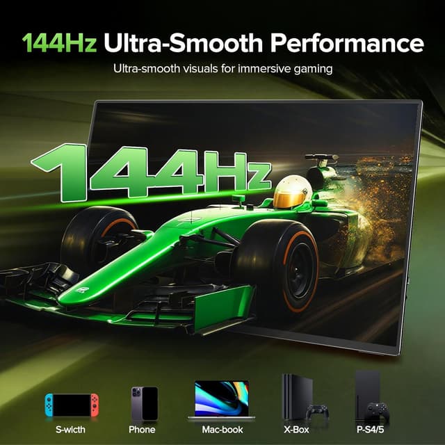 Detalle 2 de EVICIV Portable Monitor 16 Zoll QLED