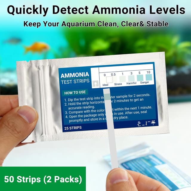 Thumbnail 2 de 11-in-1 Aquarium Teststreifen 150 Stücke