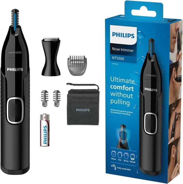 Thumbnail 1 de Philips NT3650 Nasen- und Ohrenhaartrimmer 1 AA