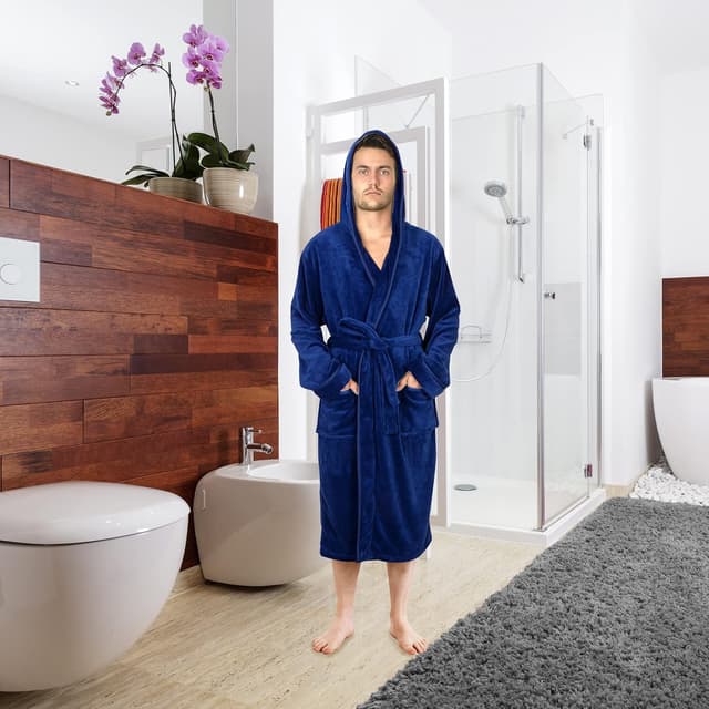 Thumbnail 6 de NY Threads Bata hombre con capucha