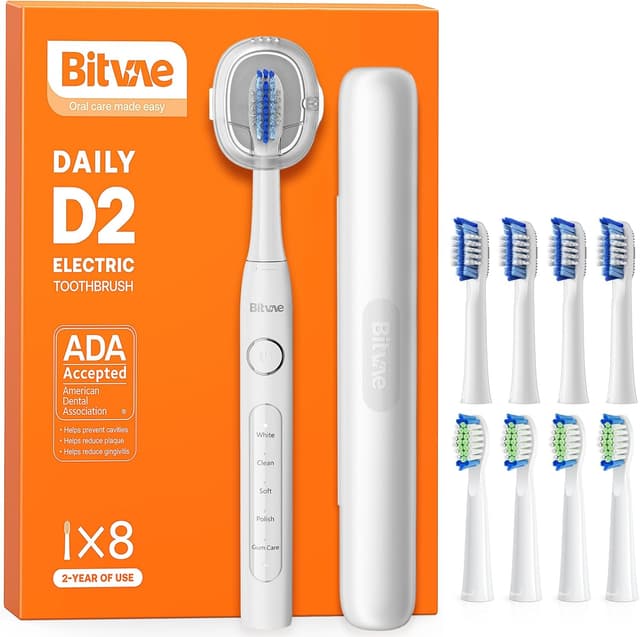 Detalle de Bitvae D2 ultrasonic toothbrush 60-day