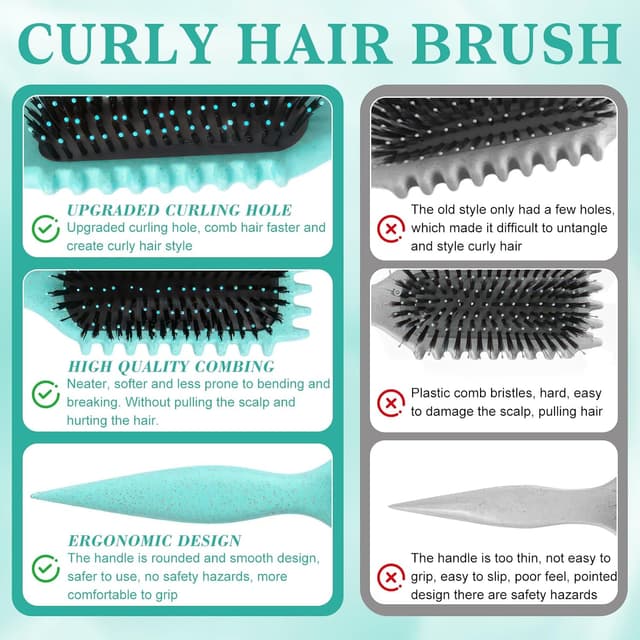 Thumbnail 4 de Lockenbürste Definierte Locken – antistatisch, belüftet 💇♀