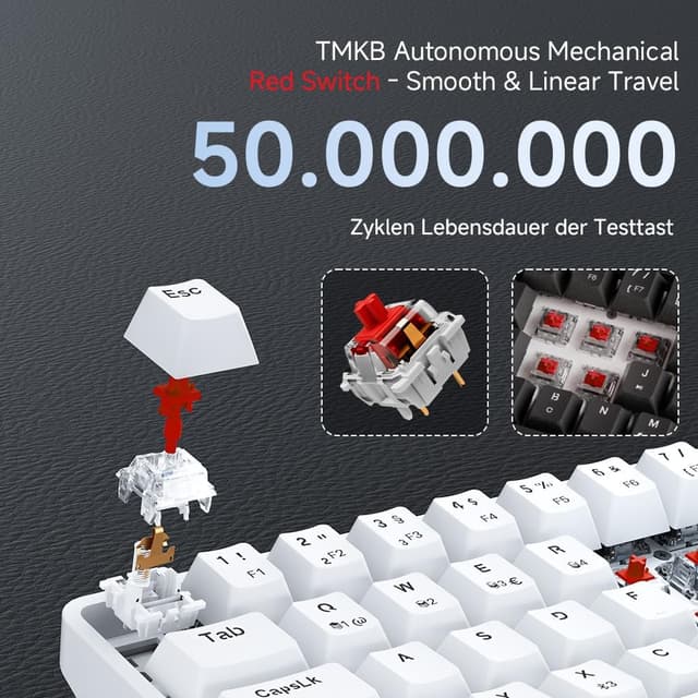 Thumbnail 5 de TMKB T68 Gaming Tastatur 60%