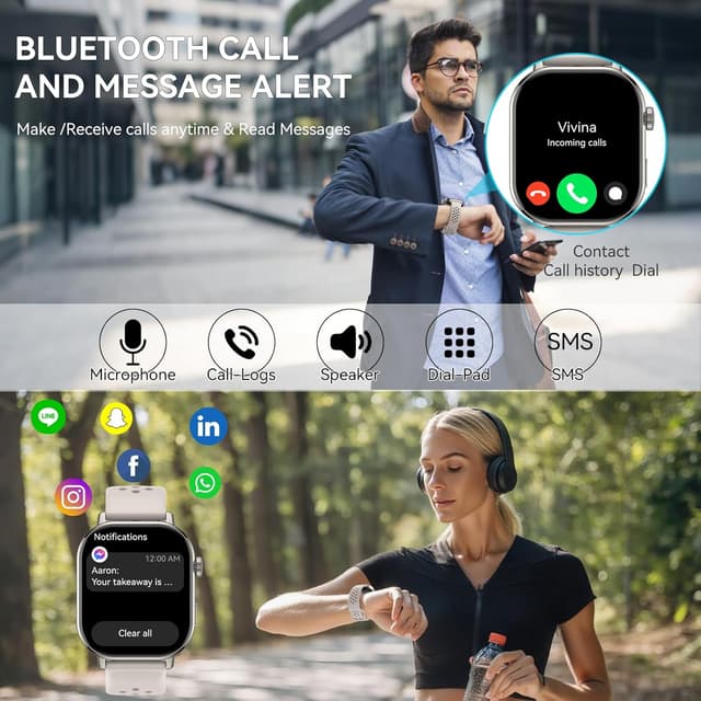 Detalle 1 de GPS smart watch 2.06 AMOLED for fitness