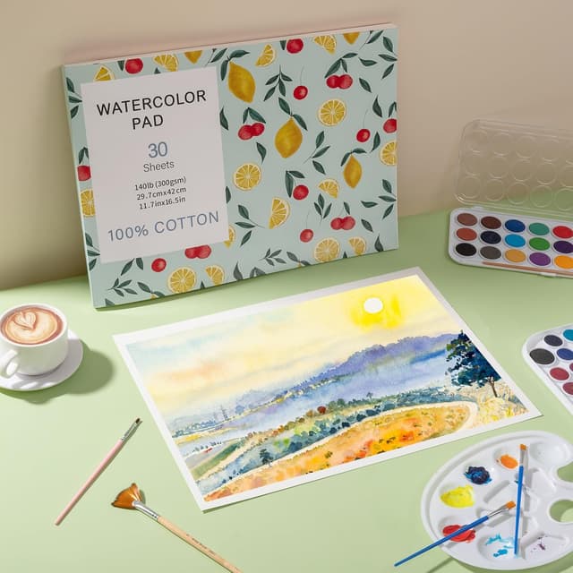 Thumbnail 5 de Watercolour Paper Pad A3 300 GSM