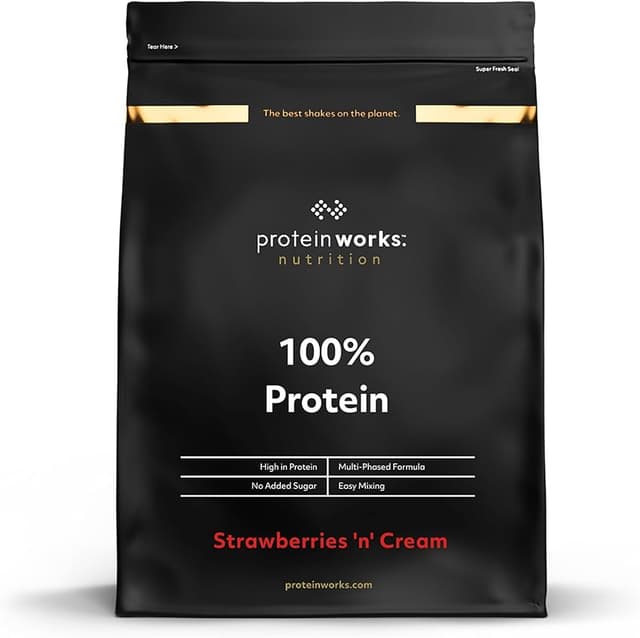 Thumbnail 2 de Protein Works Poudre 100 % Protéines, 25 portions, crème vanillée ⚖