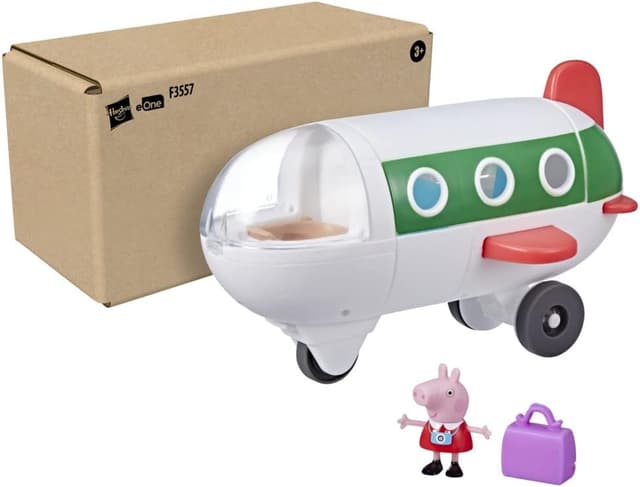 Detalle 2 de Peppa Pig Peppa’s Adventures Peppa Flugzeug – Vorschulspielzeug mit 1 Figur (ab 3 Jahren)