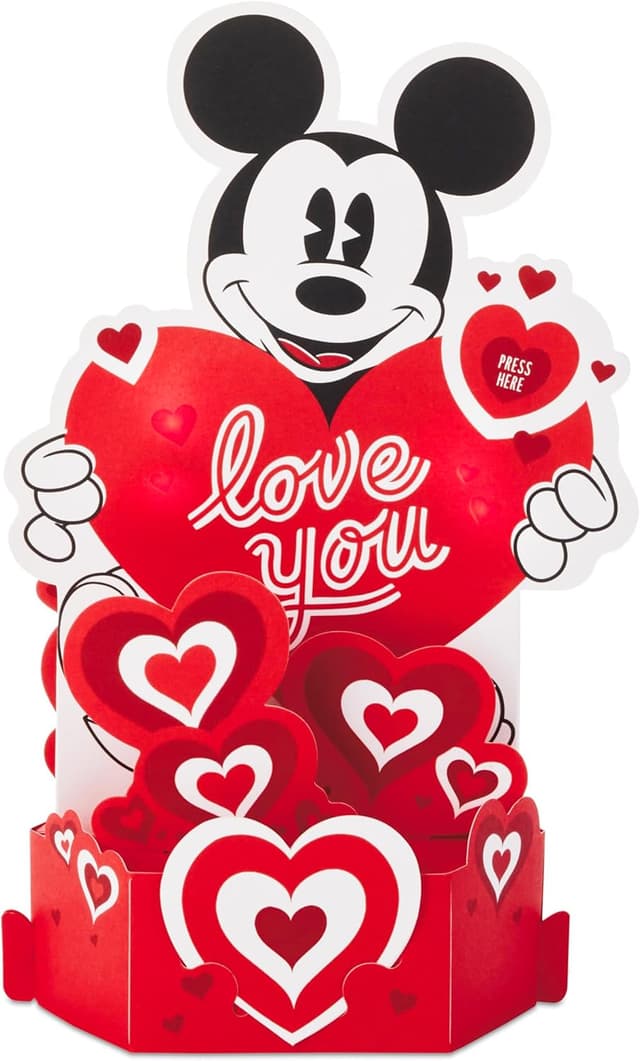 Thumbnail 1 de Hallmark Biglietto San Valentino 3D Topolino
