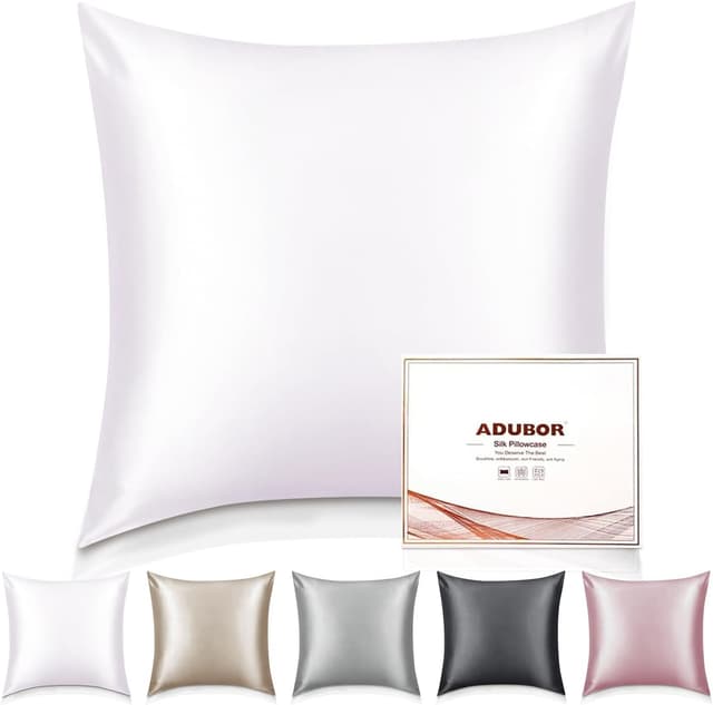 Detalle de Adubor Seidenkissenbezug 80x80 cm mit 23 Momme