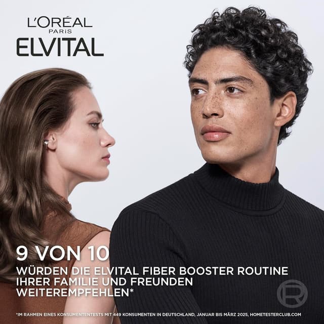 Detalle de L’Oréal Paris Elvital Fiber Booster Anti-Haarverlust-Kopfhaut-Serum (3 x 102 ml)