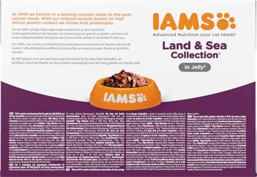 Thumbnail 9 de IAMS Delights Adult Cat Land & Sea Collection en Jelly 12 x 85 g