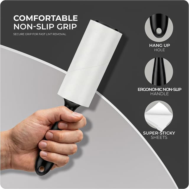 Detalle de Stick Well Lint Roller, 360 Sticky Sheets
