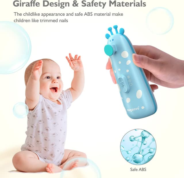 Thumbnail 4 de Megainvo Lima Unghie Elettrica Neonati 13 in 1