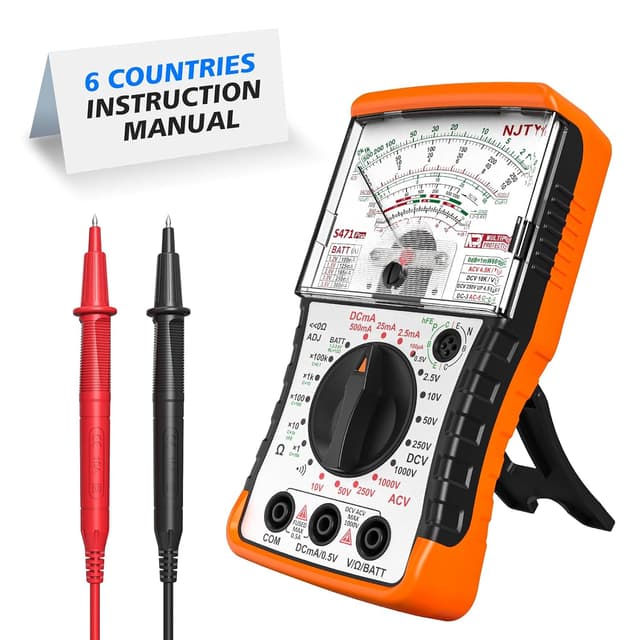 Detalle de NJTY S471 Analog Pointer Multimeter