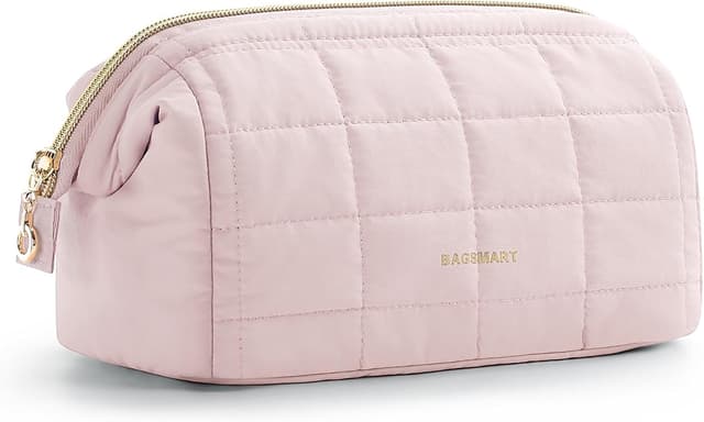 Imagen de BAGSMART Puffy Makeup Bag 1 Wide-Open Travel Pouch en OfertitasTOP