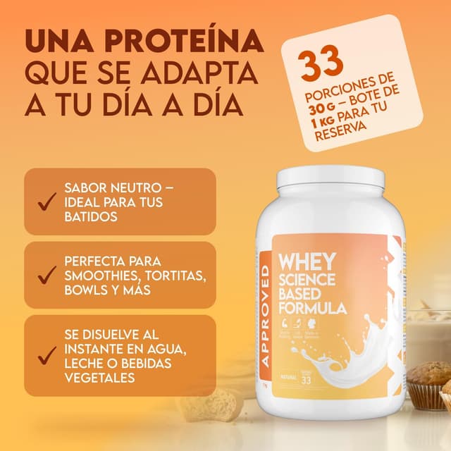 Thumbnail 3 de WFN Approved Whey Proteína en Polvo 1 kg 💪
