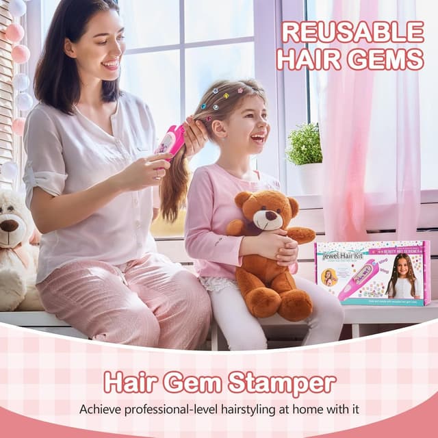 Thumbnail 3 de JoyJoyful Gifts Hair Gem Stamper Kit