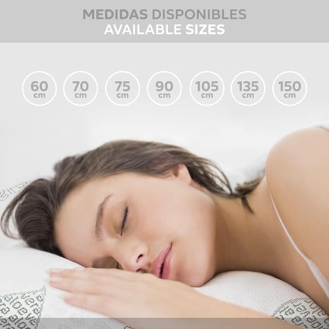 Thumbnail 6 de Textilhome Almohada Viscoelástica 75 cm