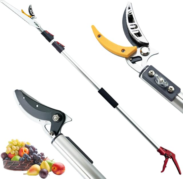 Thumbnail 6 de FLORA GUARD 1.3–2.2m Extendable Long Reach Pruner – Telescopic pole saw for tall trimming