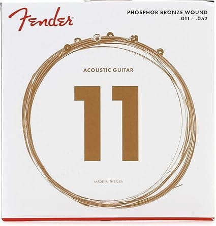 Imagen de Fender 60CL Cuerdas Acústicas de Bronce Fosforado 🎸 en OfertitasTOP